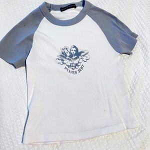 Brandy Melville Heaven Sent Crop Top